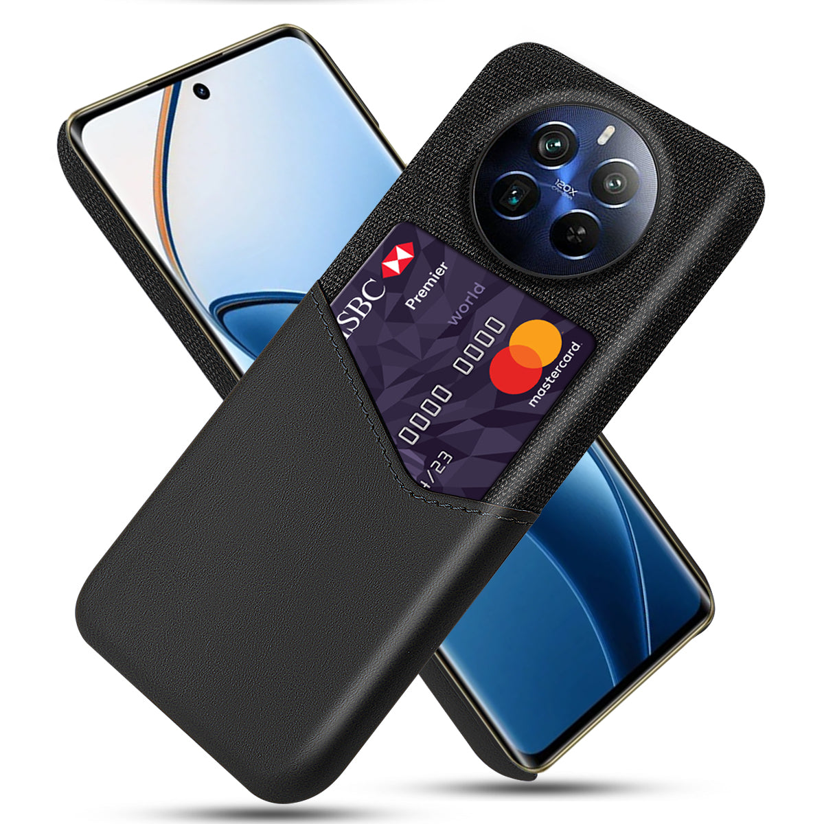 PC+PU Leather Case for Realme 12 Pro 5G / 12 Pro+ 5G Card Holder Anti-Scratch Cellphone Cover PC+PU Leather Case for Realme 12 Pro 5G / 12 Pro+ 5G Card Holder Anti-Scratch Cellphone Cover